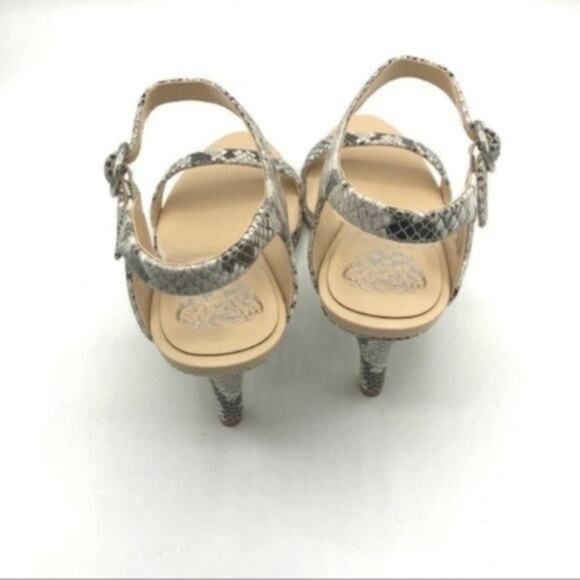 Vince Camuto Womens Python Print Sandals Size 7.5 - Picture 6 of 7